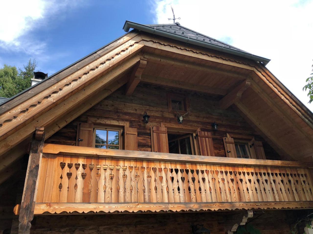 Waldheimathuette Villa Sankt Kathrein am Hauenstein Exterior photo