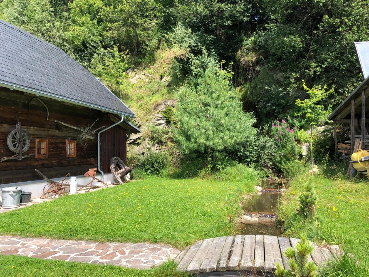 Waldheimathuette Villa Sankt Kathrein am Hauenstein Exterior photo