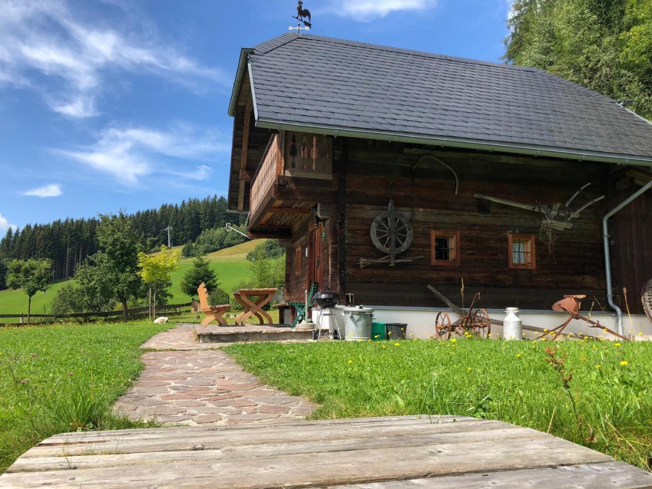 Waldheimathuette Villa Sankt Kathrein am Hauenstein Exterior photo