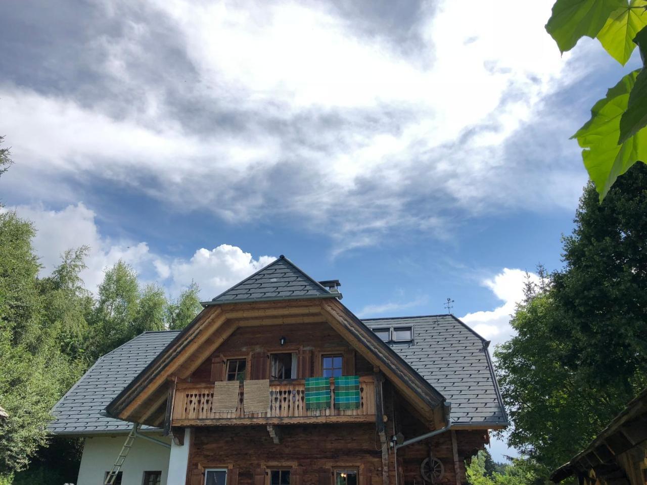 Waldheimathuette Villa Sankt Kathrein am Hauenstein Exterior photo