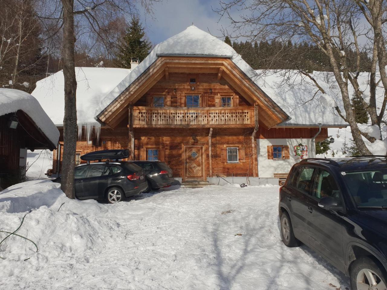 Waldheimathuette Villa Sankt Kathrein am Hauenstein Exterior photo