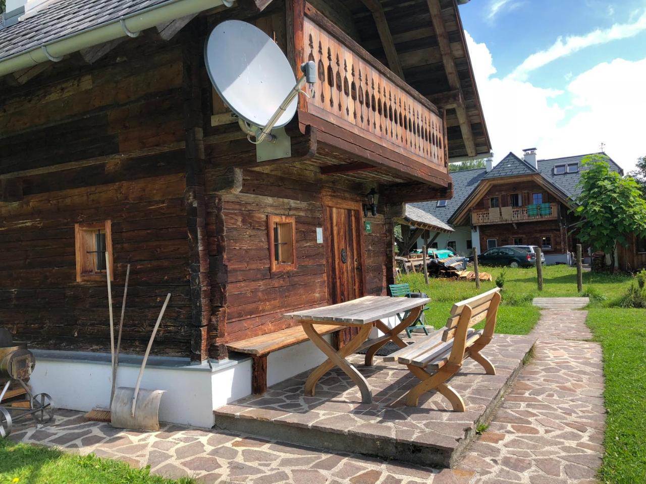 Waldheimathuette Villa Sankt Kathrein am Hauenstein Exterior photo
